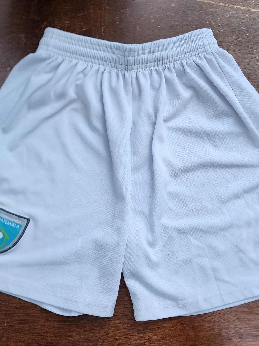 Guatemala National Team Soccer Shorts White Fedefut Futbol [S]